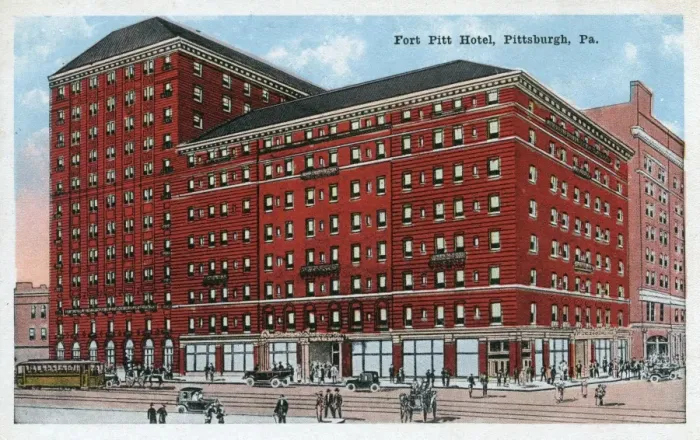 Framed Print : Fort Pitt Hotel, Pittsburgh, Pennsylvania, USA Framed Print : Fort Pitt Hotel, Pittsburgh, Pennsylvania, USA