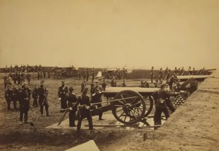 Framed Print : Fort Richardson, 1st Connecticut Heavy Artillery Framed Print : Fort Richardson, 1st Connecticut Heavy Artillery