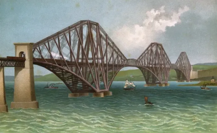 Framed Print : The Forth Railway Bridge, near Edinburgh, Scotland Framed Print : The Forth Railway Bridge, near Edinburgh, Scotland