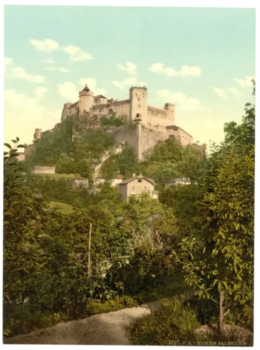 Framed Print : Fortress High-Salzburg (i. e. Hohensalzburg), Salzburg, Aust Framed Print : Fortress High-Salzburg (i. e. Hohensalzburg), Salzburg, Aust