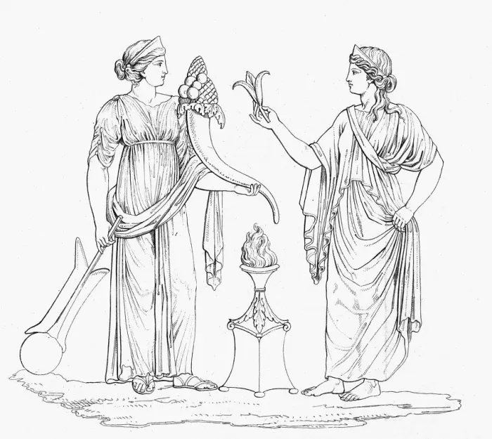 Framed Print : Fortuna & Speranza Framed Print : Fortuna & Speranza