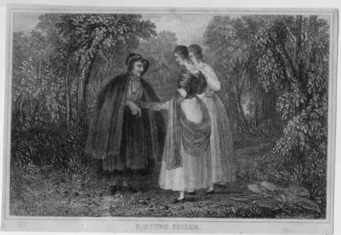 Framed Print : The Fortune Teller Framed Print : The Fortune Teller