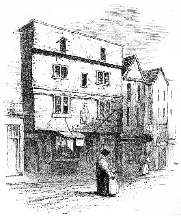Framed Print : The Fortune Theatre, Cripplegate, London, c. 1840 Framed Print : The Fortune Theatre, Cripplegate, London, c. 1840