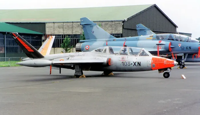 Framed Print : Fouga CM. 170 Magister 213 - 103-XN Framed Print : Fouga CM. 170 Magister 213 - 103-XN