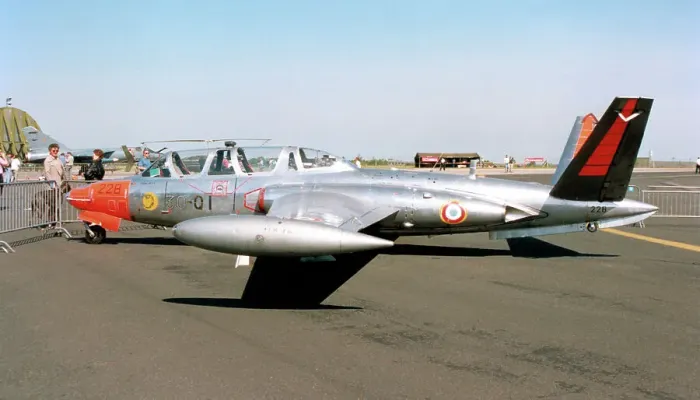 Framed Print : Fouga CM. 170 Magister 228 - 30-QI Framed Print : Fouga CM. 170 Magister 228 - 30-QI