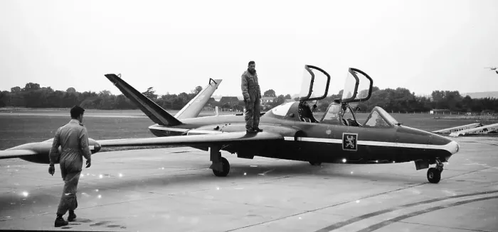 Framed Print : Fouga CM. 170 Magister MT-20 Framed Print : Fouga CM. 170 Magister MT-20