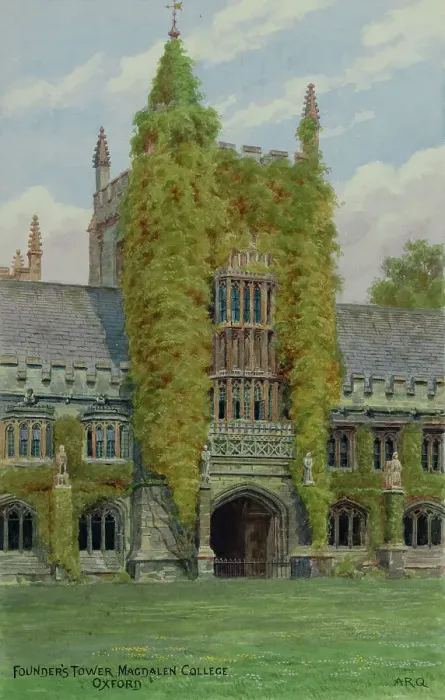 Framed Print : Founder's Tower, Magdalen College, Oxford, Oxfordshire Framed Print : Founder's Tower, Magdalen College, Oxford, Oxfordshire