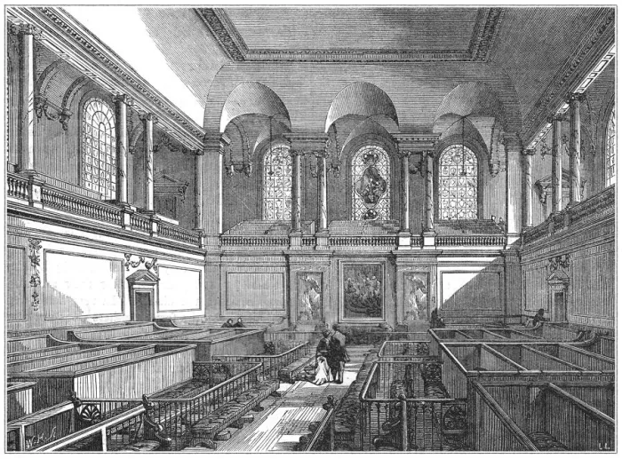 Framed Print : The Foundling Hospital Framed Print : The Foundling Hospital