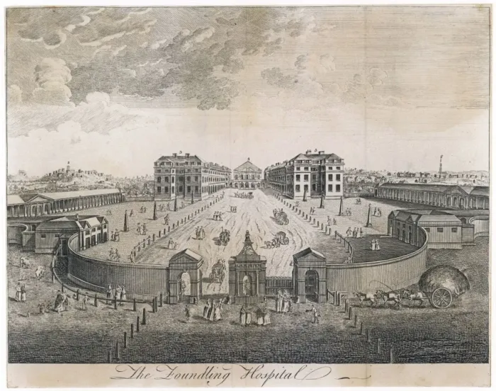 Framed Print : Foundling Hospital Framed Print : Foundling Hospital