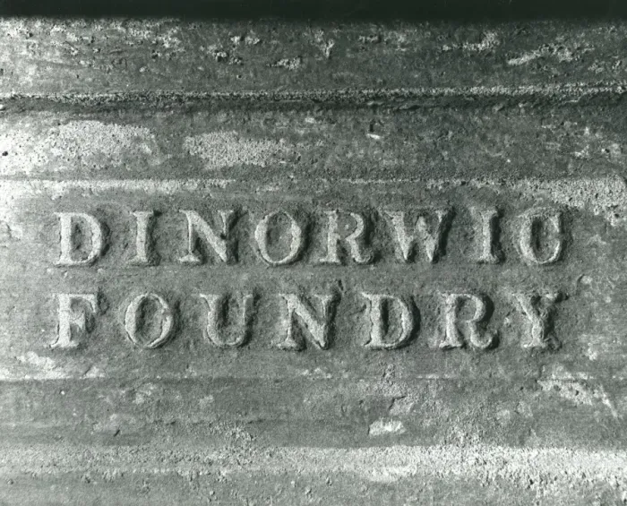 Framed Print : Foundry mark, Dinorwig Slate Quarry, North Wales Framed Print : Foundry mark, Dinorwig Slate Quarry, North Wales
