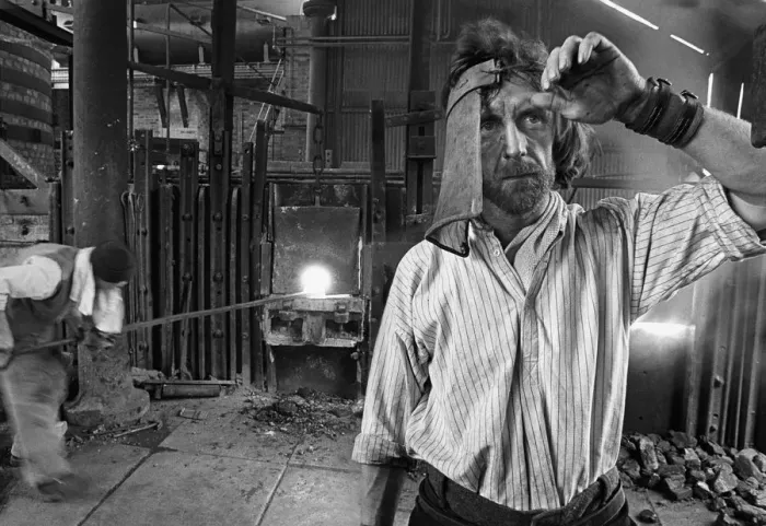 Framed Print : Foundry worker Blists Hill Framed Print : Foundry worker Blists Hill