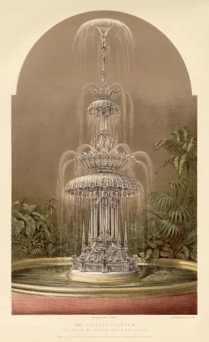 Framed Print : Fountain at the Crystal Palace Framed Print : Fountain at the Crystal Palace