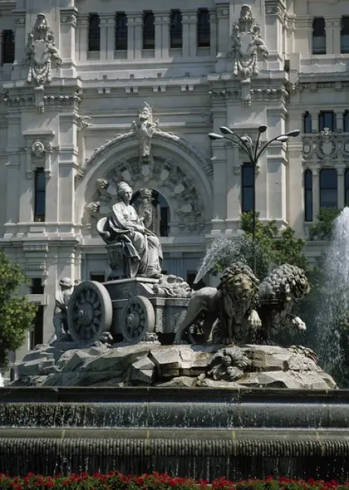 Framed Print : Fountain of Cybele. 18th century. Madrid. Spain Framed Print : Fountain of Cybele. 18th century. Madrid. Spain