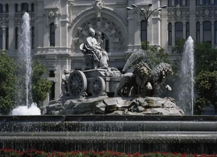 Framed Print : Fountain of Cybele. 18th century. Madrid. Spain Framed Print : Fountain of Cybele. 18th century. Madrid. Spain