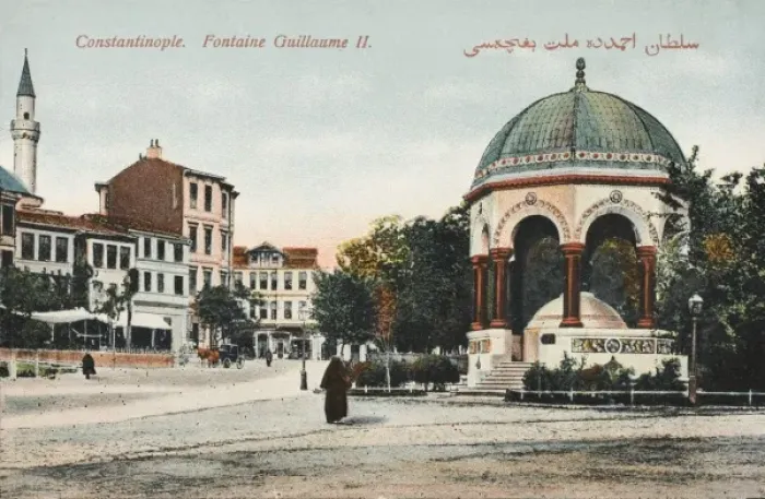 Framed Print : Fountain of Kaiser Wilhelm II, Constantinople Framed Print : Fountain of Kaiser Wilhelm II, Constantinople