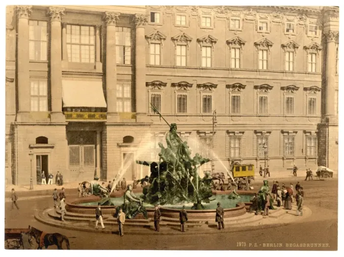 Framed Print : The Fountain, Royal Palace, Berlin, Germany Framed Print : The Fountain, Royal Palace, Berlin, Germany