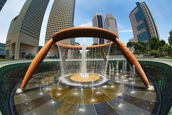 Fountain of Wealth at Suntec City in Singapore
