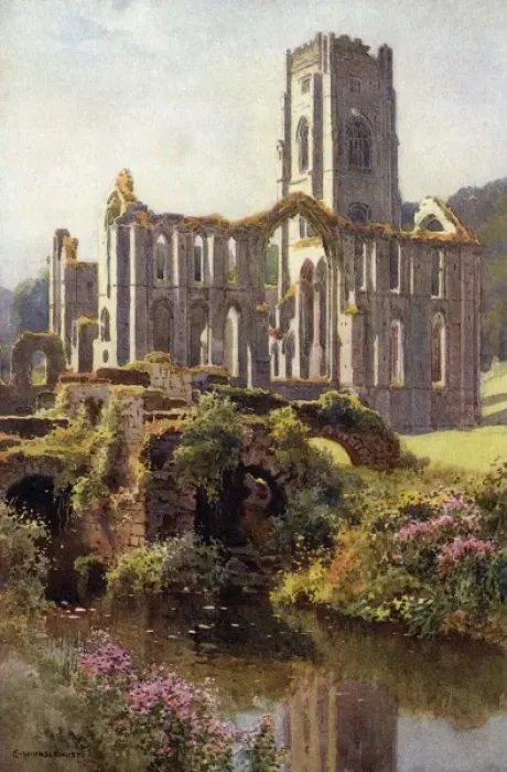 Framed Print : Fountains Abbey Framed Print : Fountains Abbey