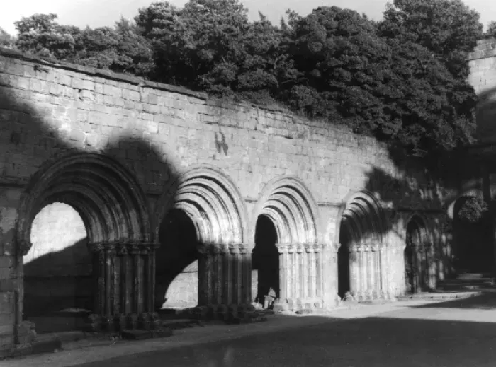 Framed Print : Fountains Abbey Arches Framed Print : Fountains Abbey Arches