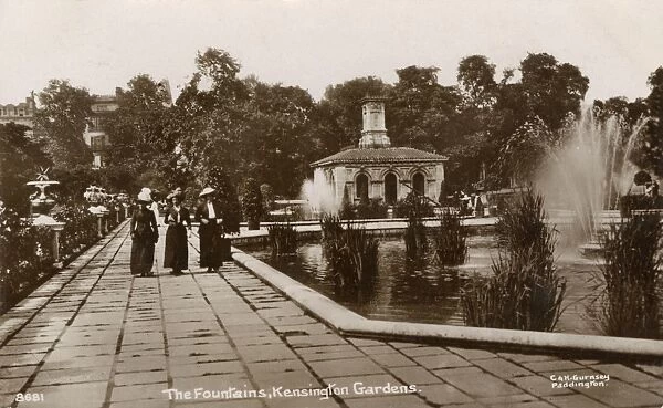 The Fountains, Kensington Gardens, London