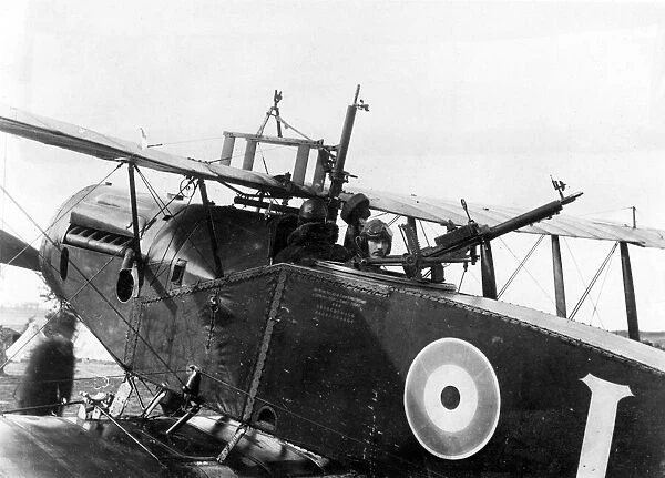 Four-gun Bristol fighter plane at Agincourt, France