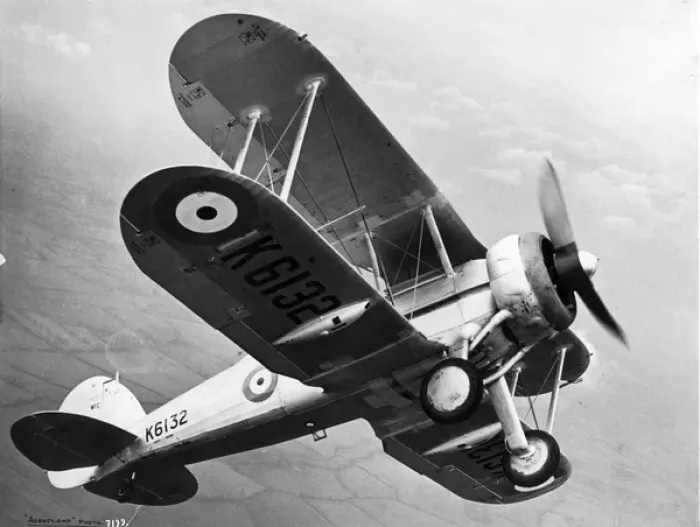 Framed Print : Fourth production Gloster Gladiator I K6132 Framed Print : Fourth production Gloster Gladiator I K6132