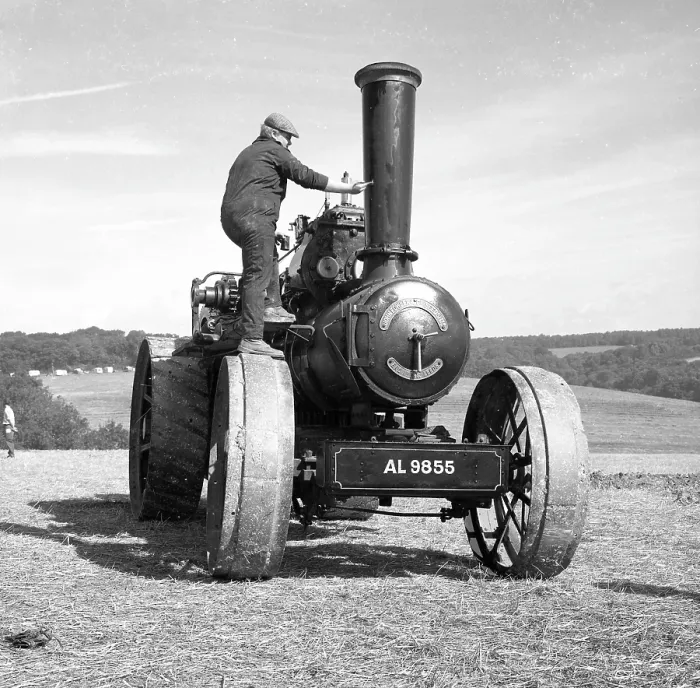 Framed Print : Fowler Ploughing Engine number 15333 Framed Print : Fowler Ploughing Engine number 15333