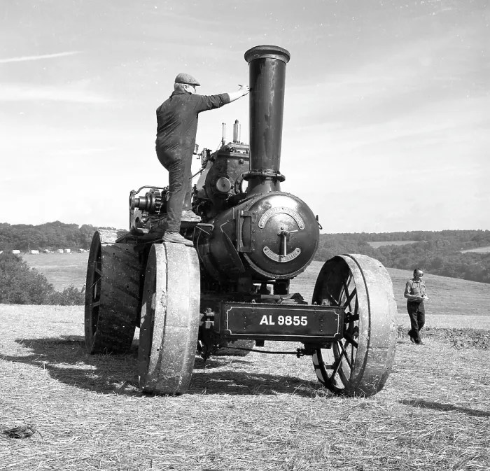 Framed Print : Fowler Ploughing Engine number 15333 Framed Print : Fowler Ploughing Engine number 15333