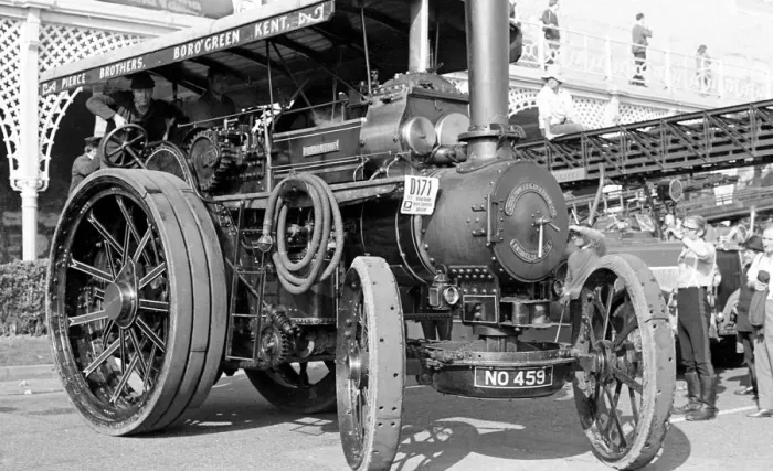 Framed Print : Fowler Road Locomotive 14754, Endeavour