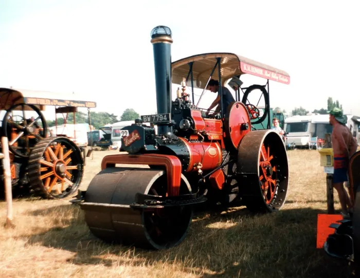 Framed Print : Fowler Road Roller number: 15973, Jenny Framed Print : Fowler Road Roller number: 15973, Jenny