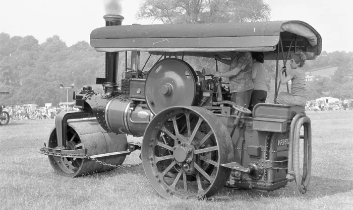 Framed Print : Fowler Road Roller number: 18651, Terry Framed Print : Fowler Road Roller number: 18651, Terry