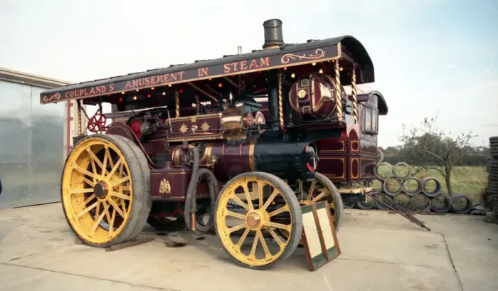 Framed Print : Fowler Showmans Road Locomotive 14862, Evening Star Framed Print : Fowler Showmans Road Locomotive 14862, Evening Star