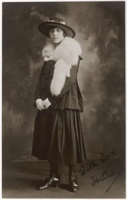 Framed Print : Fox Fur Stole C. 1917 Framed Print : Fox Fur Stole C. 1917