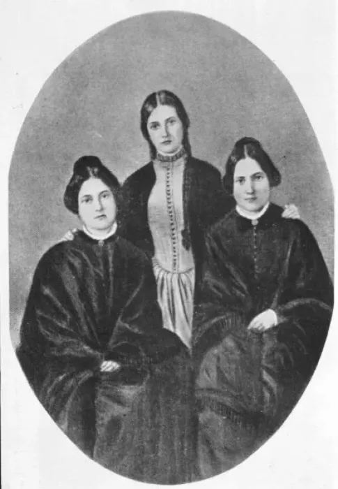 Framed Print : Fox Sisters Framed Print : Fox Sisters