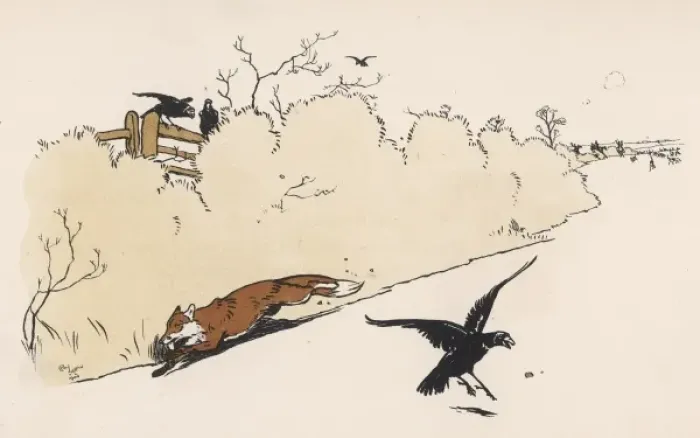 Framed Print : Fox Tries to Escape Framed Print : Fox Tries to Escape