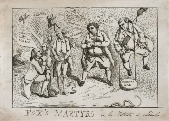 Framed Print : Foxs martyrs or The patriots in limbo Framed Print : Foxs martyrs or The patriots in limbo
