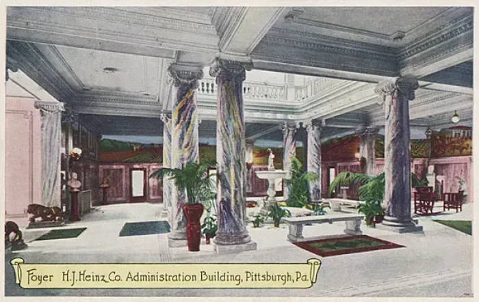Framed Print : Foyer, H. J. Heinz Company, Pittsburgh, PA, USA Framed Print : Foyer, H. J. Heinz Company, Pittsburgh, PA, USA