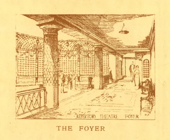 Framed Print : The Foyer, Liverpool Repertory Theatre Framed Print : The Foyer, Liverpool Repertory Theatre