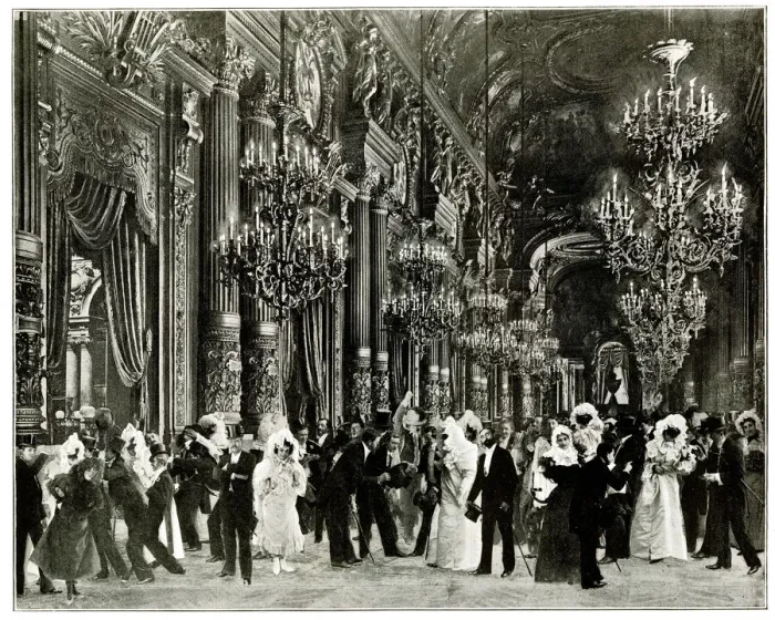Framed Print : Foyer of Paris Opera House, France Framed Print : Foyer of Paris Opera House, France
