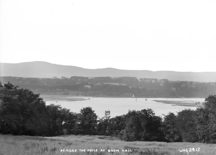 Framed Print : Across the Foyle at Boom Hall Framed Print : Across the Foyle at Boom Hall