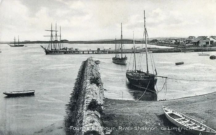 Framed Print : Foynes Harbour, River Shannon, County Limerick, Ireland Framed Print : Foynes Harbour, River Shannon, County Limerick, Ireland