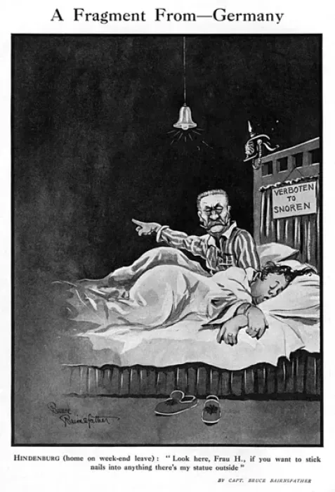 Framed Print : A Fragment From - Germany, by Bairnsfather Framed Print : A Fragment From - Germany, by Bairnsfather