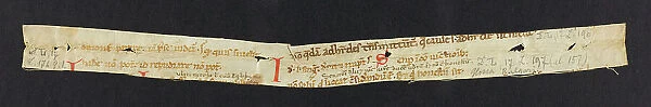 Fragments of Codex Justinianus and Digesta