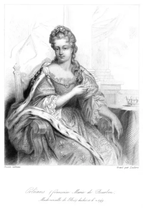 Framed Print : Fran. Marie Duch Orleans Framed Print : Fran. Marie Duch Orleans