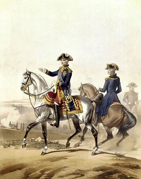 France (18th c. ). General Staffl: Lieutenant