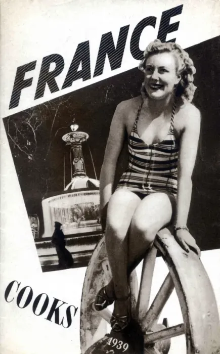 Framed Print : France. Thomas Cook Brochure Cover - France. Date: 1939 Framed Print : France. Thomas Cook Brochure Cover - France. Date: 1939