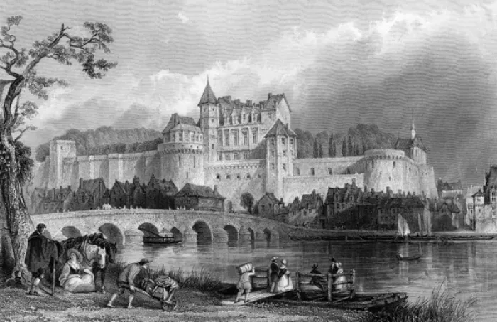 Framed Print : France / Amboise Framed Print : France / Amboise