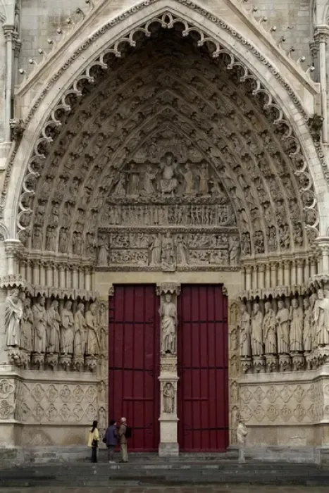 Framed Print : France. Amiens. Cathedral of Our Lady