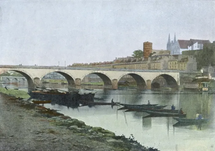 Framed Print : France / Angers / La Maine Framed Print : France / Angers / La Maine