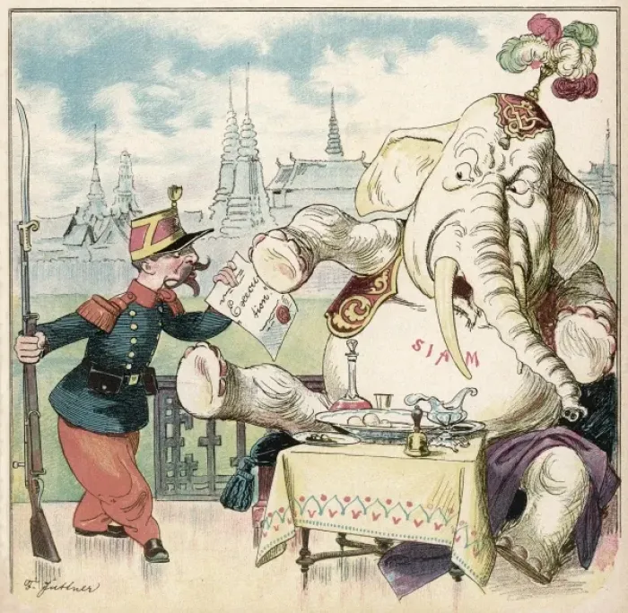 Framed Print : France Announces Annex Framed Print : France Announces Annex